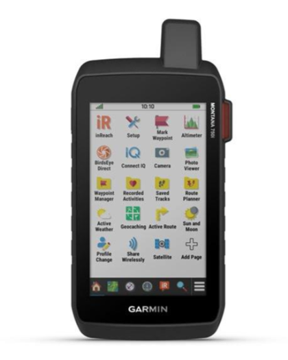 Garmin Montana 760i large screen GPS for Alaska navigation