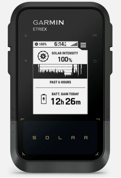 Garmin eTrex Solar hiking GPS for Alaska trails and backcountry travel