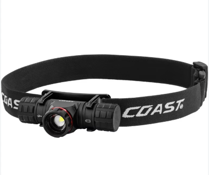 Coast XPH30R headlamp for work and utility tasks during Alaska winter