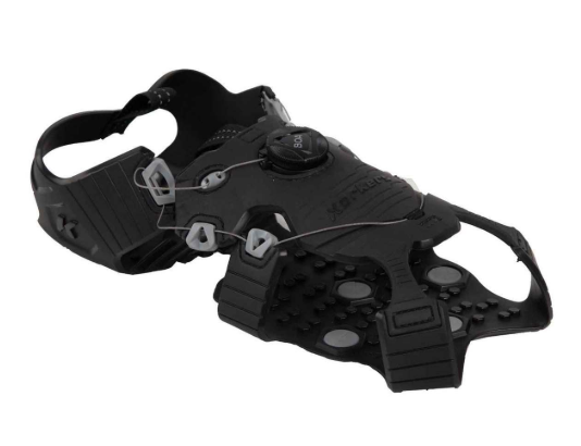 Korkers traction cleats for slippery Alaska winter conditions