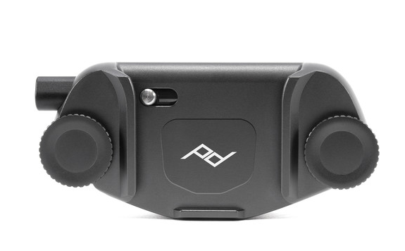 Peak Design Camera Clip for carrying photography equipment in Alaska winter