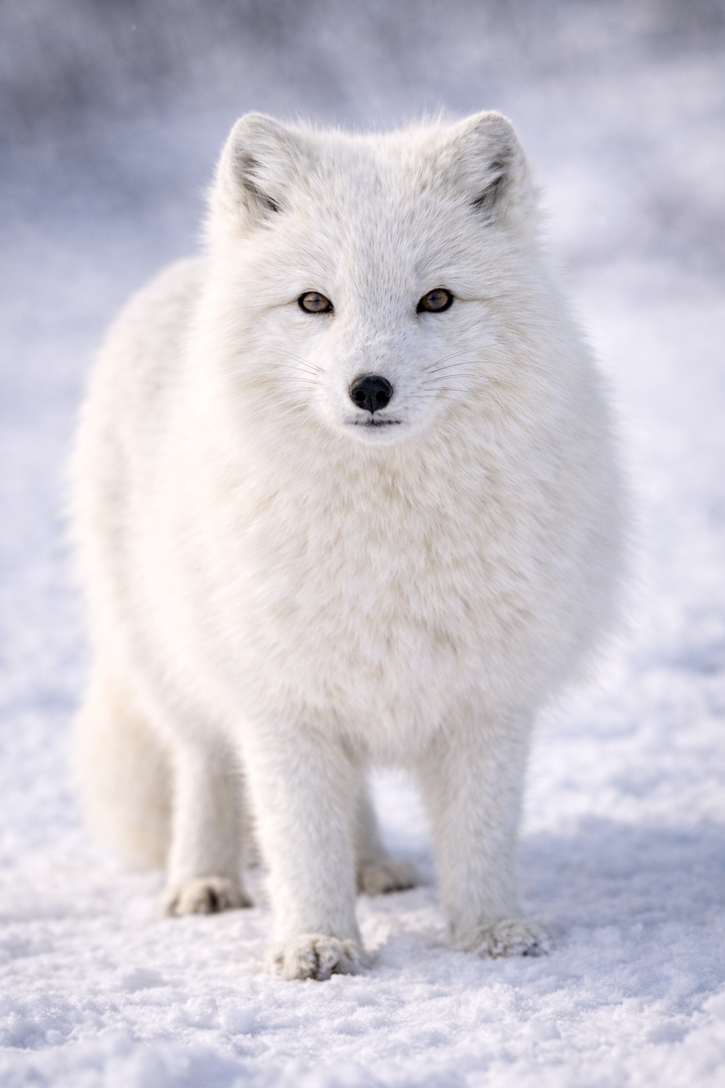 Arctic Fox in Alaska → Alaska Standard