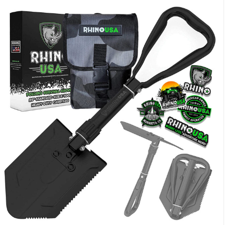 RHINO USA Folding Shovel