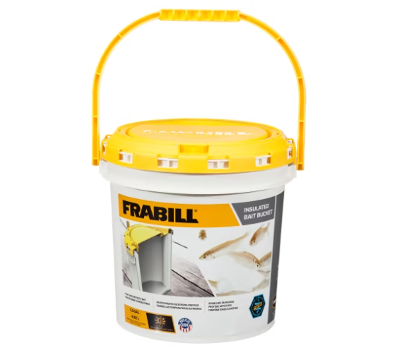Frabill Sit-N-Fish Insulated Bait Bucket