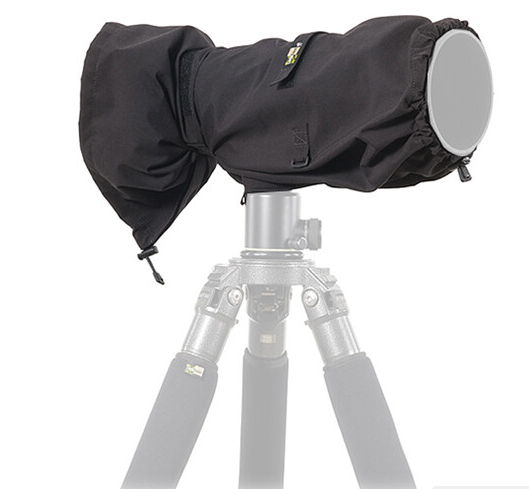LensCoat Rain Cover for Alaska winter camera and lens protection
