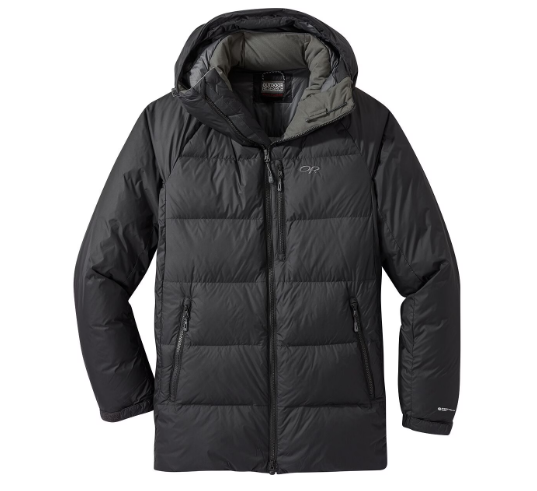 Outdoor Research Super Alpine Down Parka for technical cold-weather use