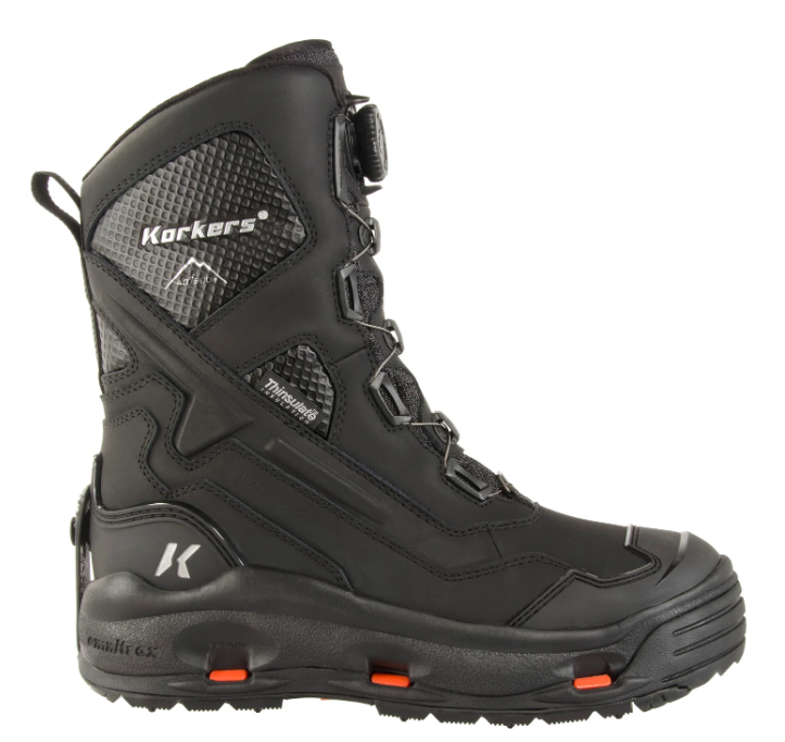 Korkers Polar Vortex winter boots with BOA fit system
